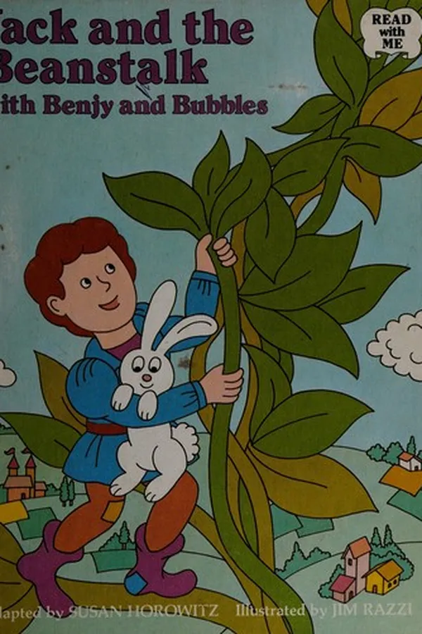 Capa de Jack and the beanstalk, with Benjy and Bubbles