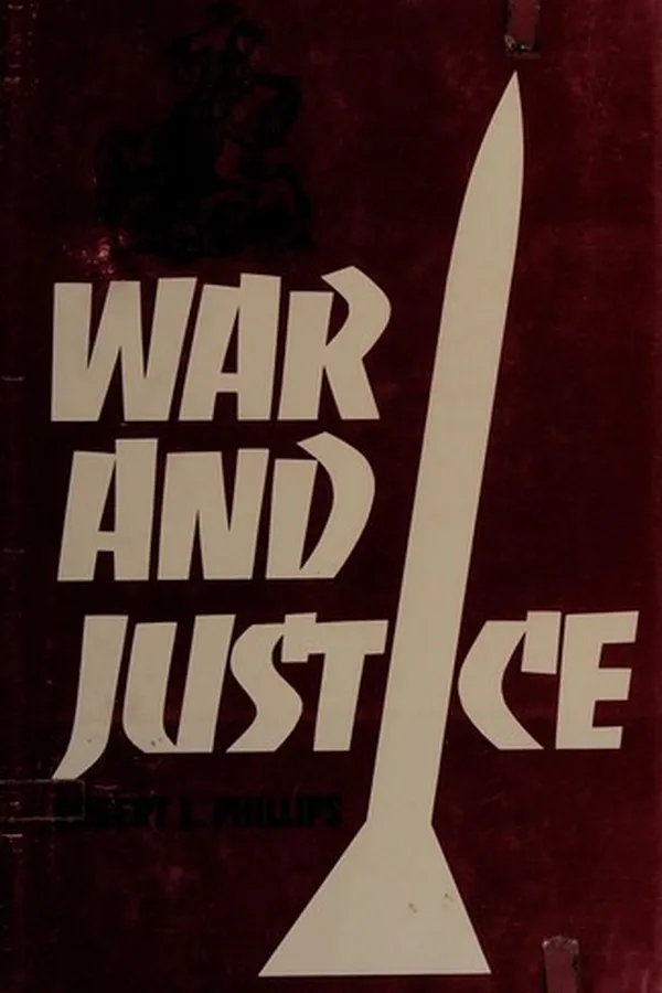 Capa de War and justice