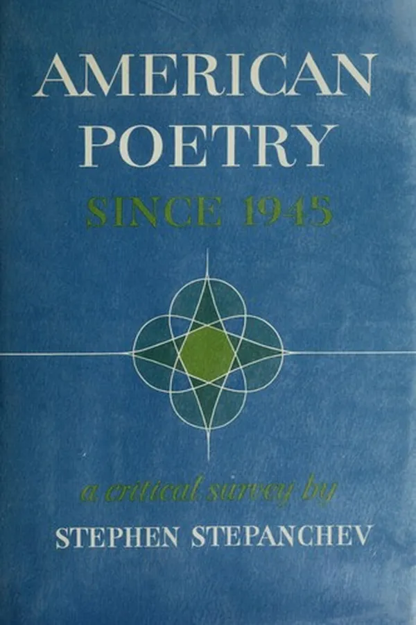 Capa de American poetry since 1945