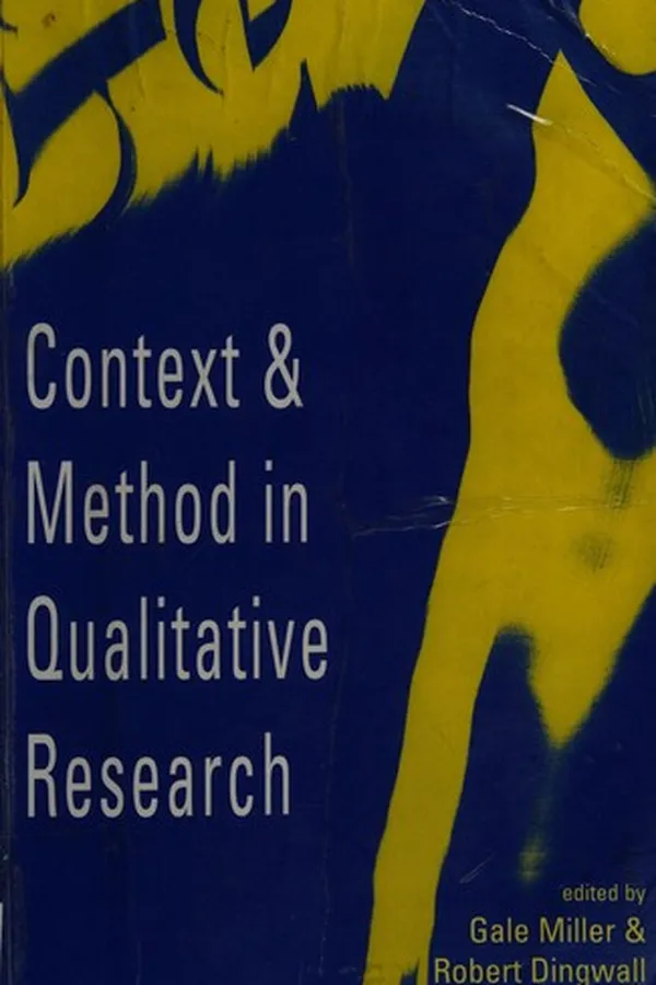 Capa de Context and method in qualitative research