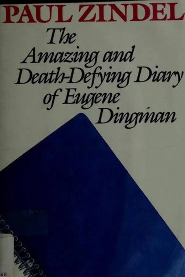 Capa de The amazing and death-defying diary of Eugene Dingman