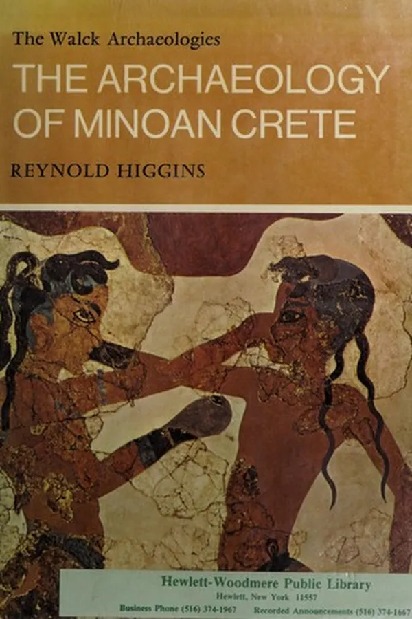 Capa de The archaeology of Minoan Crete