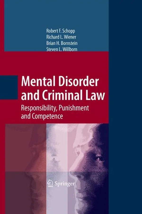 Capa de Mental disorder and criminal law