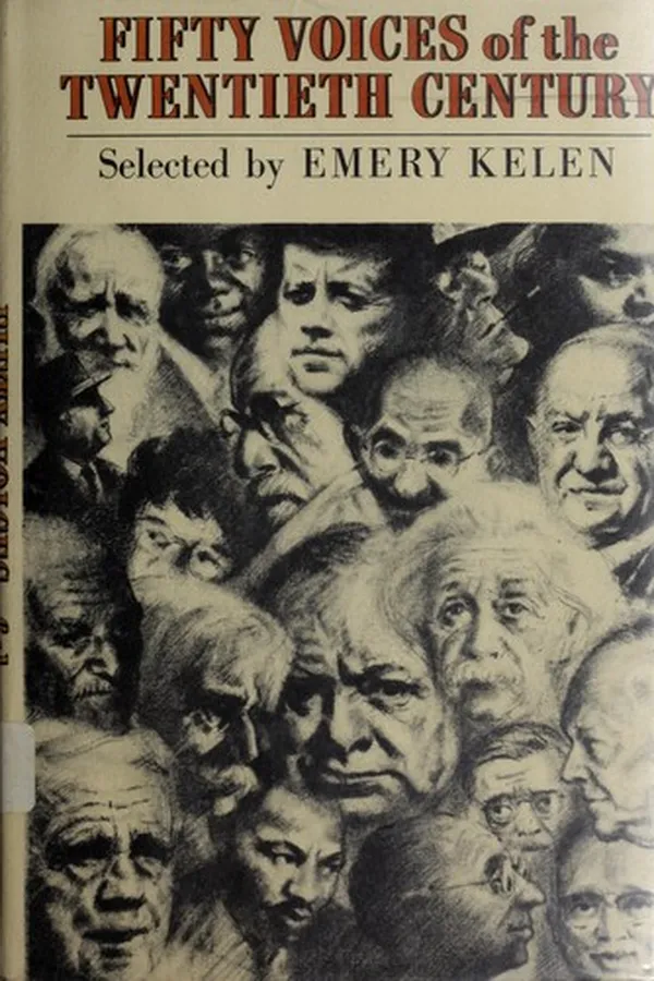 Capa de Fifty voices of the twentieth century
