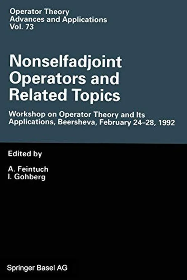 Cover of Nonselfadjoint Operators and Related Topics