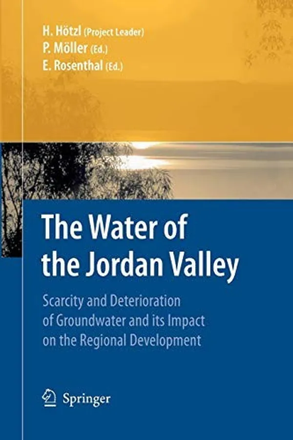 Capa de The water of the Jordan Valley