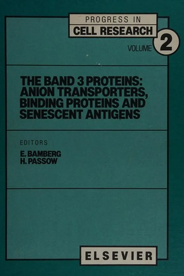 Cover of The Band 3 proteins