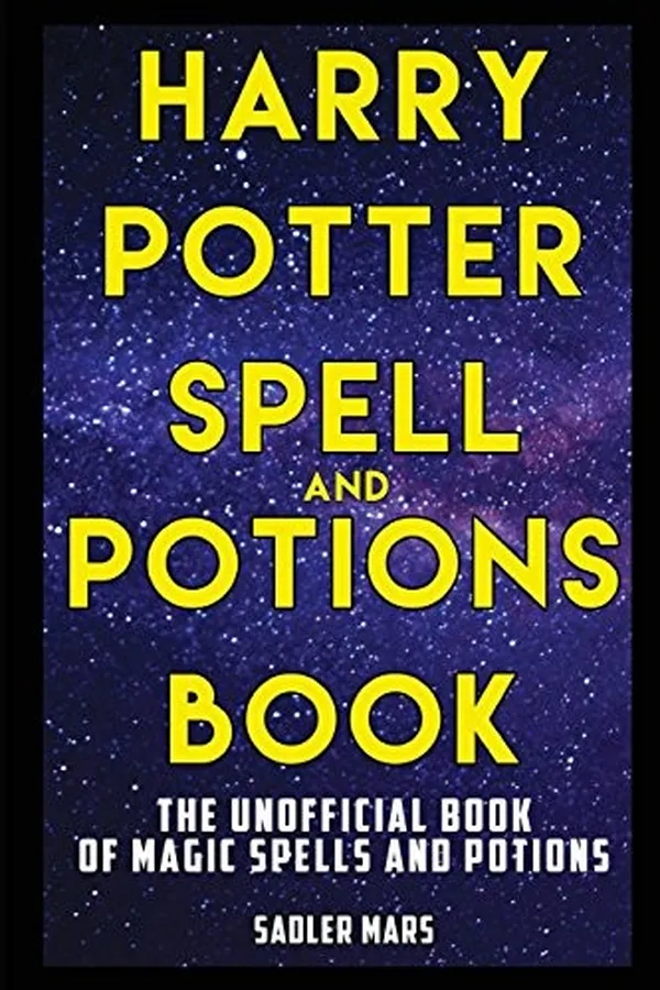 Capa de Harry Potter Spell and Potions Book