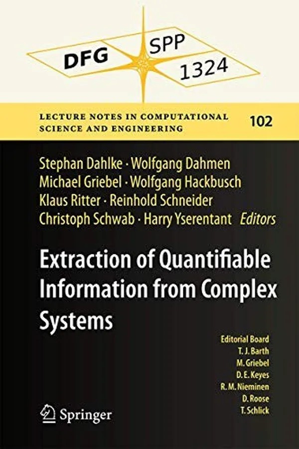 Capa de Extraction of Quantifiable Information from Complex Systems
