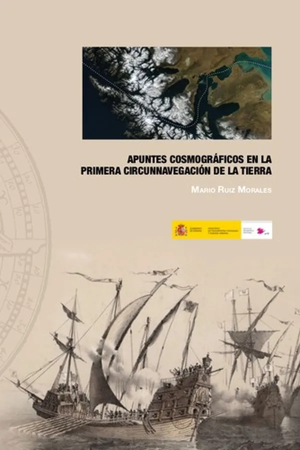 Capa de Apuntes cosmográficos en la primera circunnavegación de la Tierra