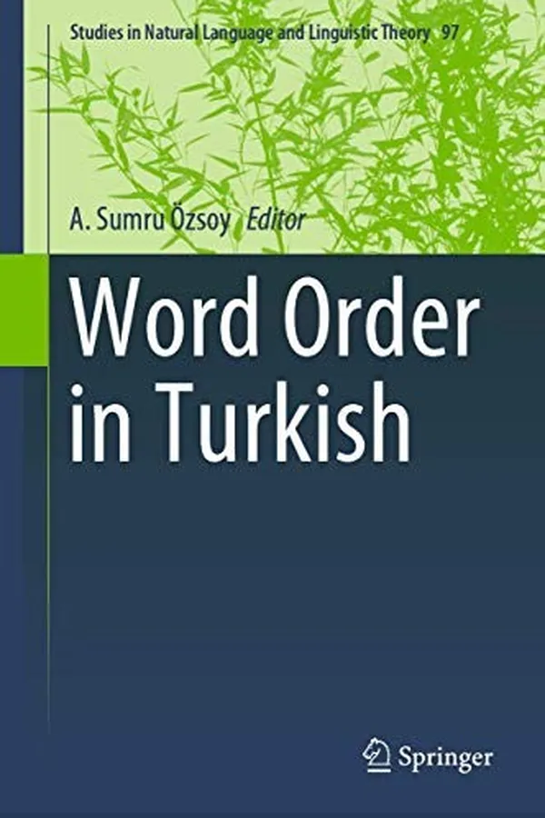 Capa de Word Order in Turkish