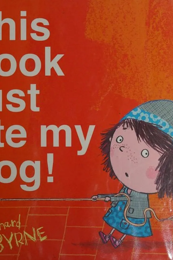 Capa de This book just ate my dog!