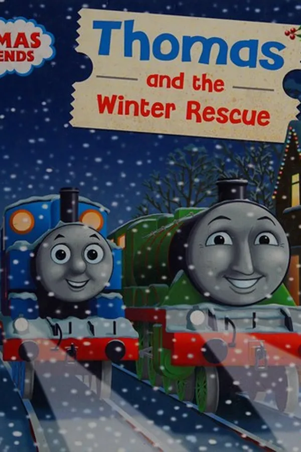 Capa de Thomas and the winter rescue