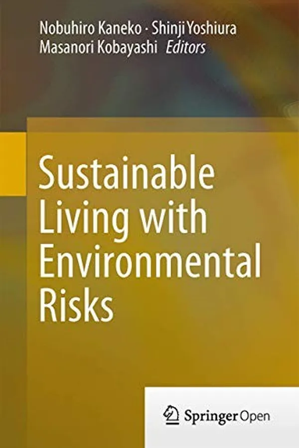 Capa de Sustainable Living with Environmental Risks