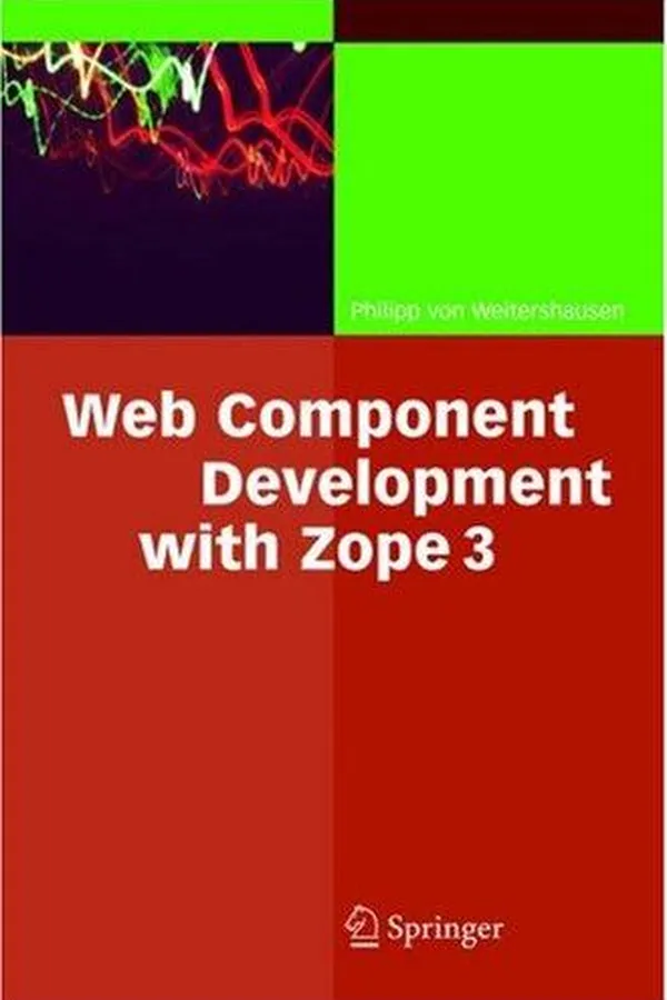 Capa de Web component development with Zope 3