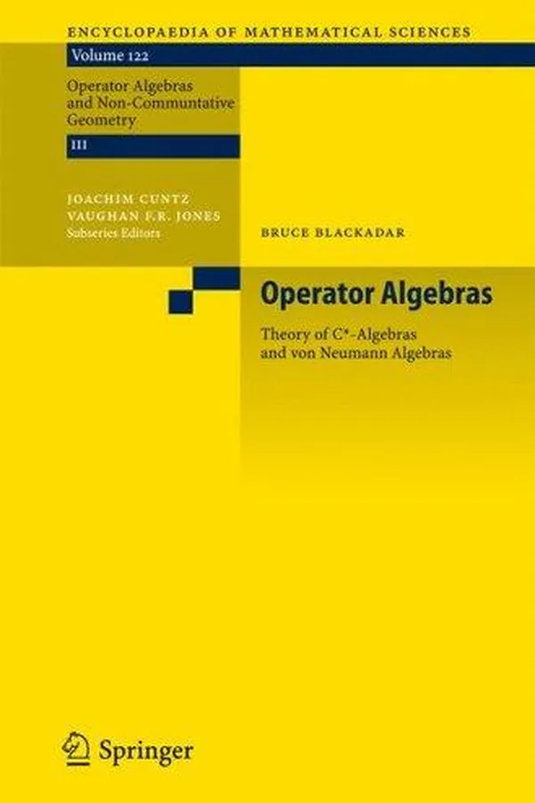 Cover of Operator Algebras