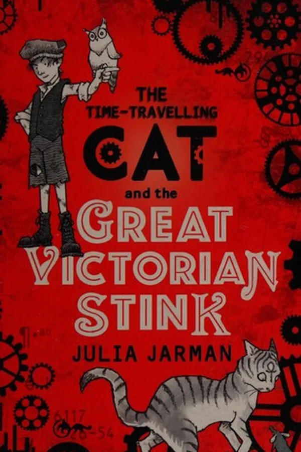 Capa de The time-travelling cat and the great Victorian stink