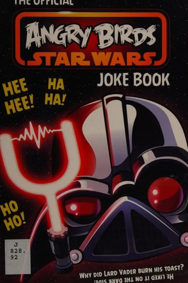 Capa de Angry Birds Star Wars joke book