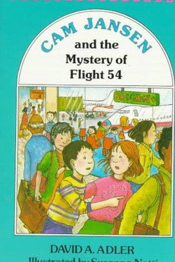 Capa de Cam Jansen and the mystery of Flight 54