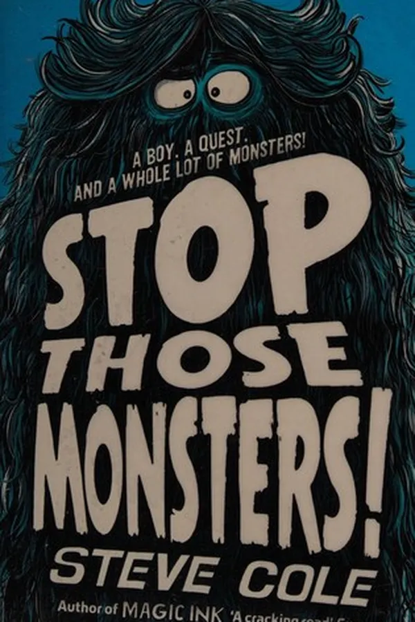 Capa de Stop those monsters!