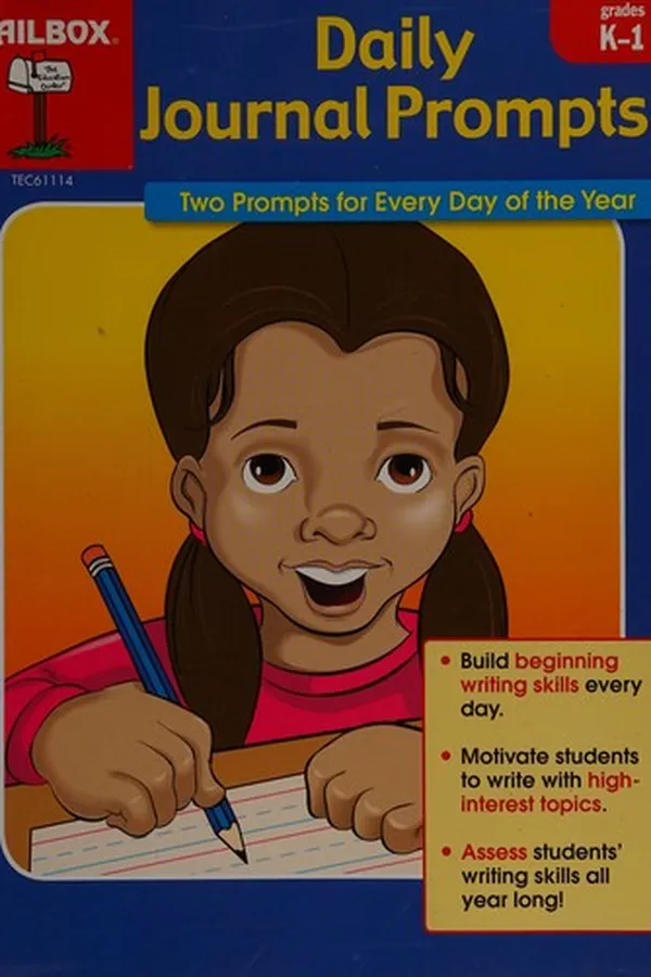Capa de Daily journal prompts