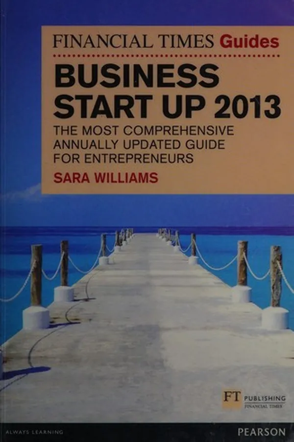 Capa de The Financial Times guide to business start up 2013