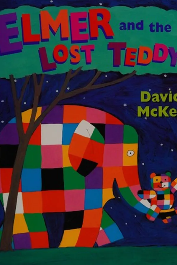 Capa de Elmer and the lost teddy