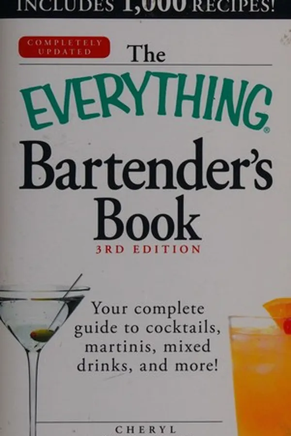 Capa de The everything bartender's book