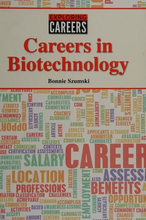 Capa de Careers in biotechnology