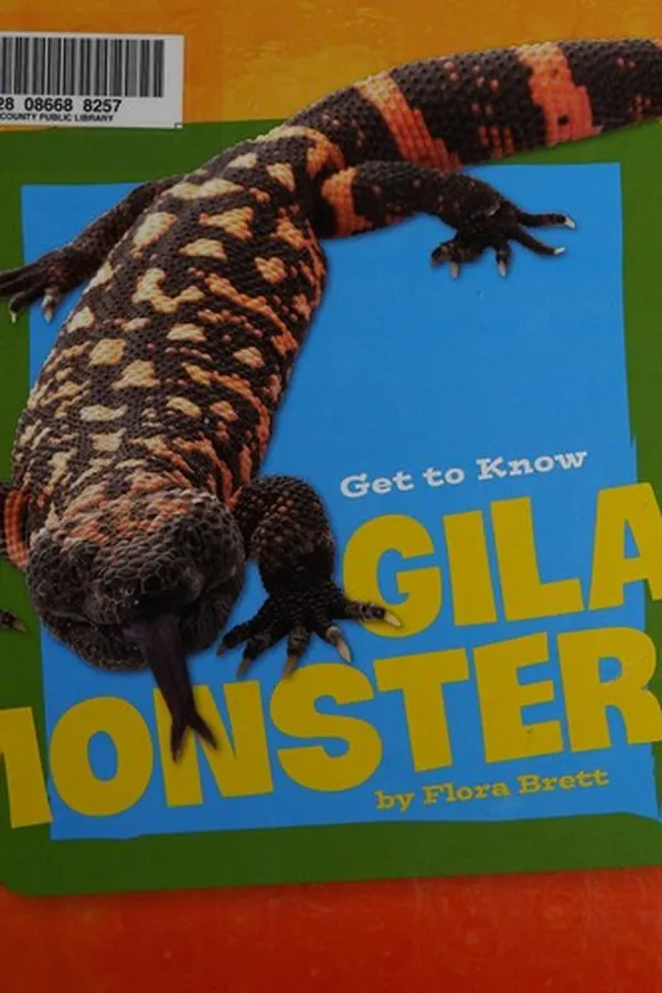 Capa de Get to know Gila monsters