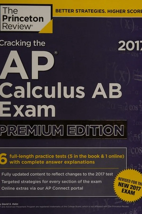 Capa de Cracking the AP calculus AB exam