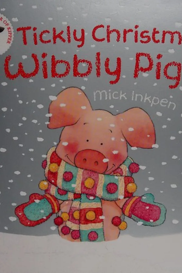 Capa de Tickly Christmas Wibbly Pig!