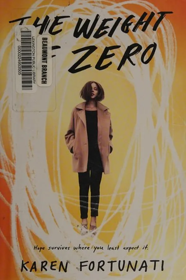 Capa de The weight of zero