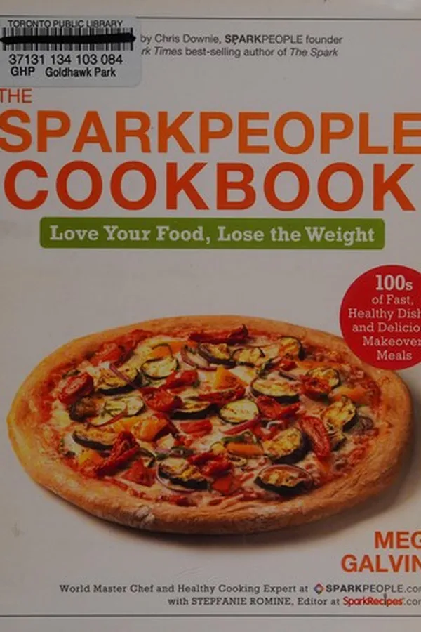 Capa de The SparkPeople cookbook