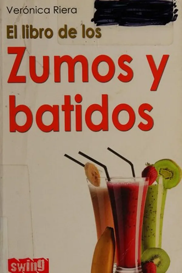 Capa de El libro de los zumos y batidos
