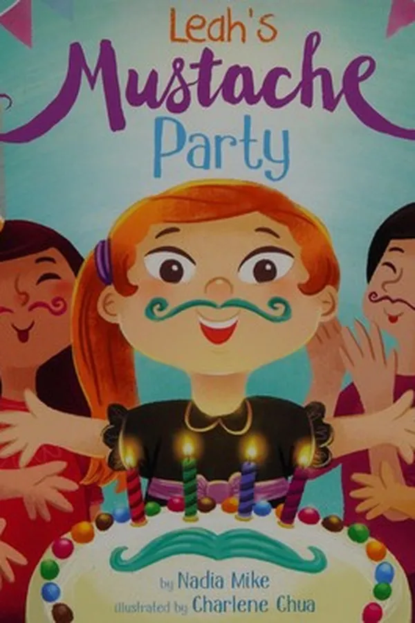 Capa de Leah's mustache party