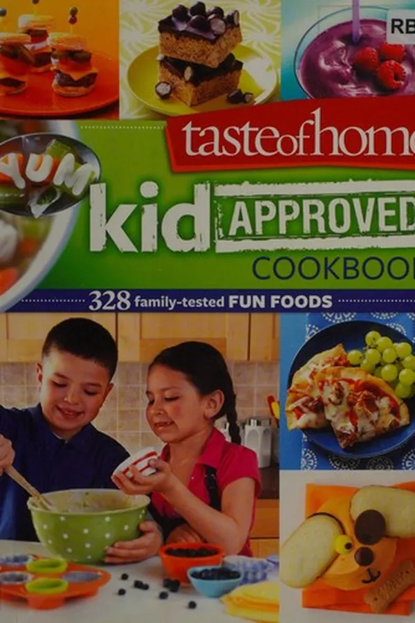 Capa de Taste of home kid approved cookbook
