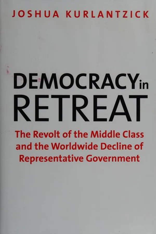 Capa de Democracy in retreat