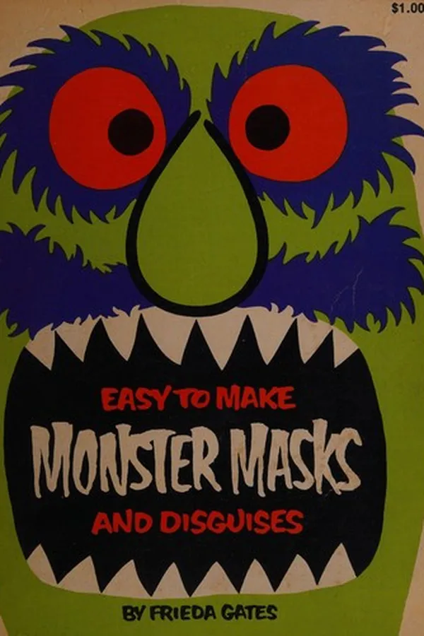 Capa de Easy to make monster masks and disguises