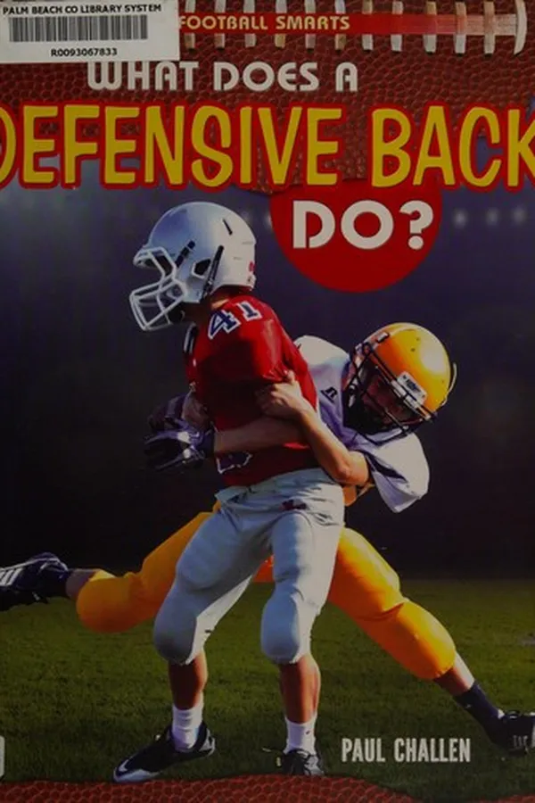 Capa de What does a defensive back do?
