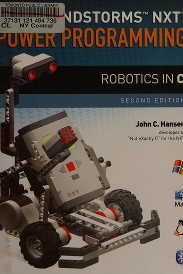 Capa de Lego mindstorms NXT power programming