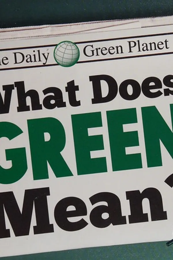 Capa de What does green mean?