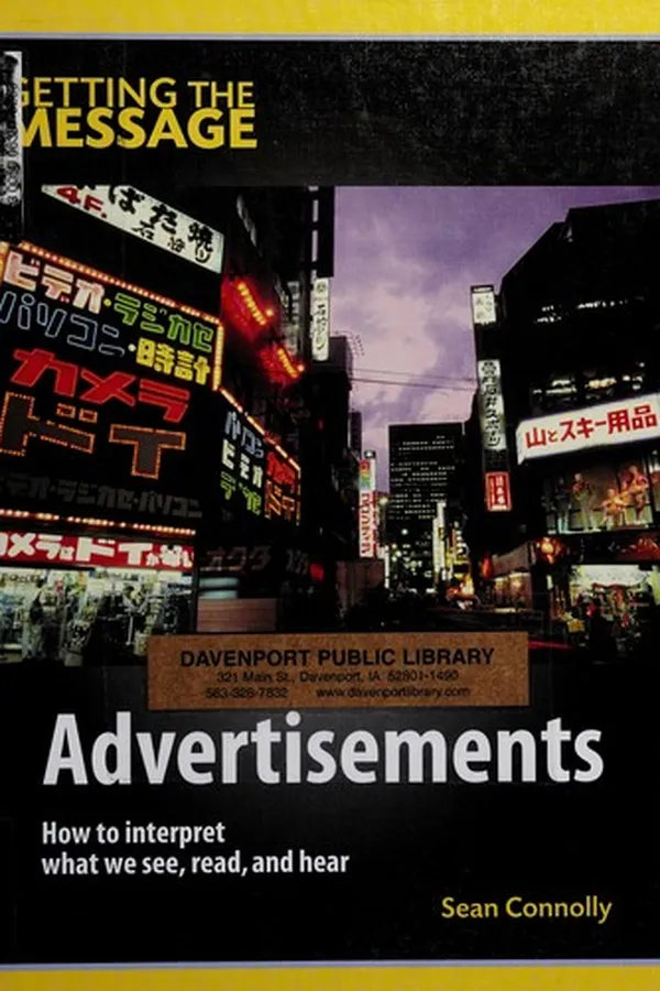 Cover of Advertisements
