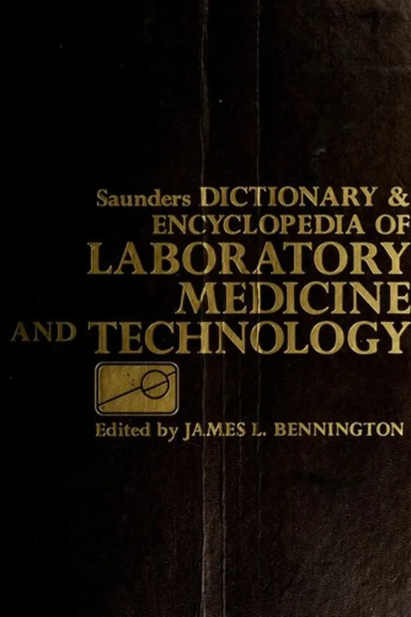 Capa de Saunders dictionary & encyclopedia of laboratory medicine and technology
