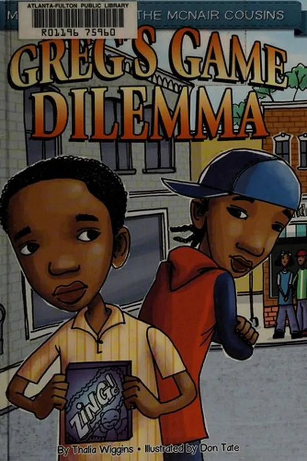 Cover of Greg's game dilemma
