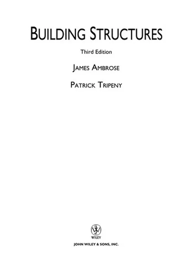 Cover of Building structures