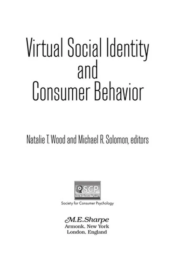 Capa de Virtual social identity and consumer behavior