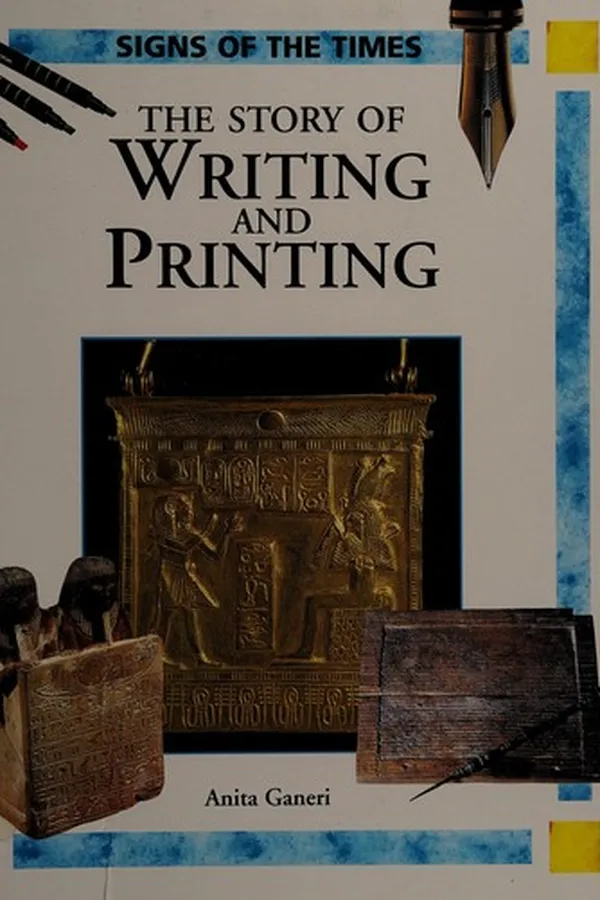 Capa de The story of writing and printing