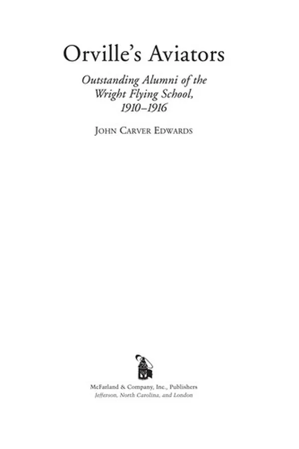 Cover of Orville's aviators