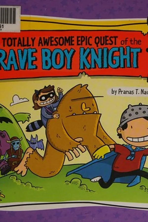 Capa de The totally awesome epic quest of the brave boy knight